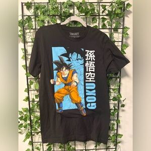 Dragon Ball Z Goku Graphic Tee - Black/Orange/Blue